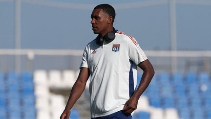 Le défenseur de l'Olympique Lyonnais Marcelo, lors du match amical contre Villareal, le 21 juillet 2021.&nbsp; (JOSE BRETON / NURPHOTO)