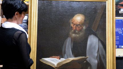 "Saint Jude Thaddée" de Jusepe de Ribera, acquis grâce à une souscription publique par le Musée des Beaux-Arts de Rennes
 (DAMIEN MEYER / AFP)