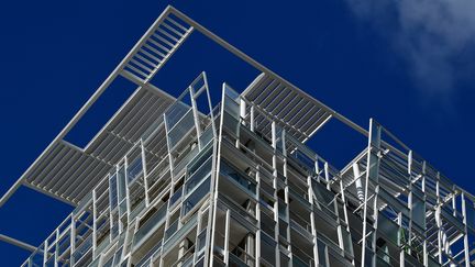 La Tour Ycone de Jean Nouvel à Lyon
 (Richard MOUILLAUD / PHOTOPQR/LE PROGRES/MAXPPP)