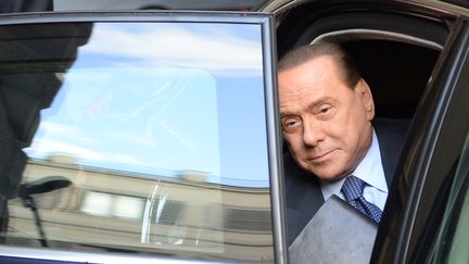 Silvio Berlusconi, le 30 septembre 2013 &agrave; Rome (Italie). (ANDREAS SOLARO / AFP)