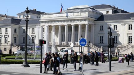 Le palais de justice de Tours (Indre-et-Loire), le 7 avril 2015. (MAXPPP)