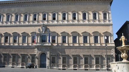 Le Palais Farnese, l'un des plus beaux édifices romains.
 (Aubert / Sipa)