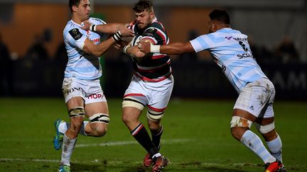 So'otala Fa'aso'o et Gerbrandt Grobler (Racing 92) (LIONEL BONAVENTURE / AFP)