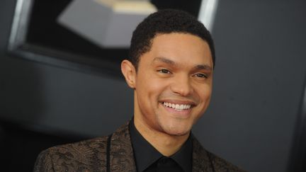 Trevor Noah à la cérémonie des Grammy Awards, à New-York (Etats-Unis), le 28 janvier 2018. (MAXPPP)