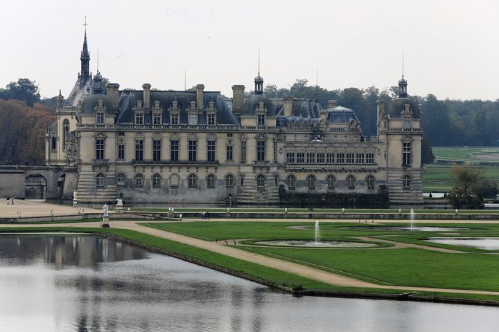 Le château de Chantilly et son parc (21 octobre 2020) (DOMINIQUE TOUCHART / PHOTOPQR / LE COURRIER PICARD / MAXPPP)