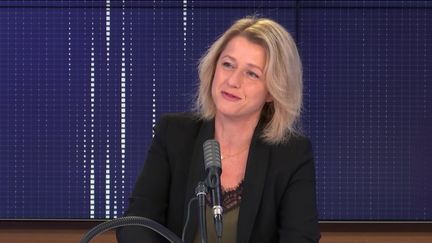 Barbara Pompili, ministre de la Transition écologique, était l'invitée du "8h30 franceinfo", jeudi 8 octobre 2020.
 (FRANCEINFO / RADIO FRANCE)