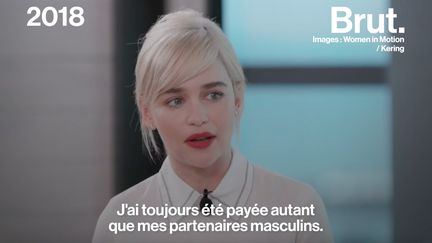 L'actrice britannique Emilia Clarke a notamment lutté&nbsp;pour défendre le droit des femmes. (BRUT)