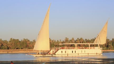 Un bateau de croisière sur le Nil. (MAISANT LUDOVIC / HEMIS.FR / HEMIS.FR)