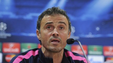 Luis Enrique, entraîneur du FC Barcelone (JOSEP LAGO / AFP)