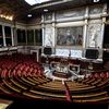 Une vue de l'Assemblée nationale, le 17 mai 2022, à Paris.&nbsp; (STEPHANE DE SAKUTIN / AFP)