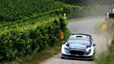 L'Estonien Ott Tänak (M-Sport/Ford) (PATRIK STOLLARZ / AFP)