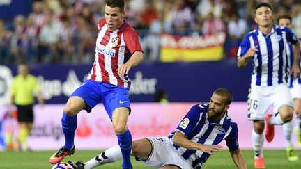 Kevin Gameiro à l'oeuvre (PIERRE-PHILIPPE MARCOU / AFP)