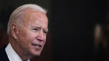 Le président des Etats-Unis, Joe Biden, le 23 août 2021 à Washington. (DREW ANGERER / AFP)