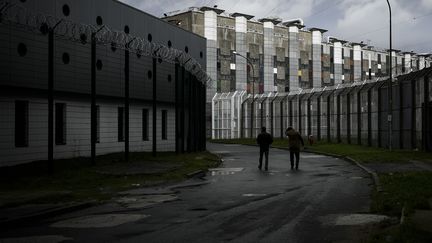 La prison de Fleury-Mérogis (Essonne), le 14 décembre 2017. (PHILIPPE LOPEZ / AFP)