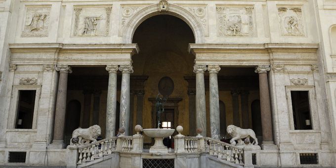 La façade la Villa Medicis, à Rome
 (AFP/MATTES René)