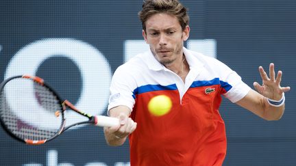 Le serveur-volleyeur Nicolas Mahut (KOEN SUYK / ANP)