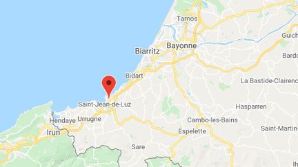 Saint-Jean-de-Luz (Pyrénées-Atlantiques). (GOOGLE MAPS)