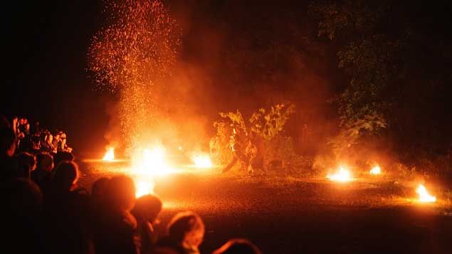 &nbsp; (Macbeth en forêt, par le théâtre de l'Unité © Erwan Nicolas)