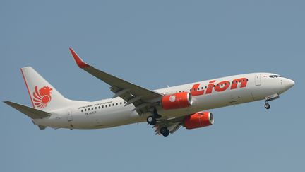 Un avion de la compagnie Lion Air en Indonésie, le 18 mars 2018. (ADEK BERRY / AFP)