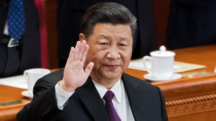 Xi Jinping : propagande sur grand écran