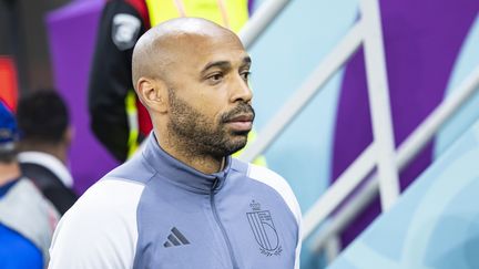 Lors de la Coupe du monde au Qatar, en novembre 2022, Thierry Henry était co-entraîneur de l'équipe belge. (TOM WELLER / DPA)