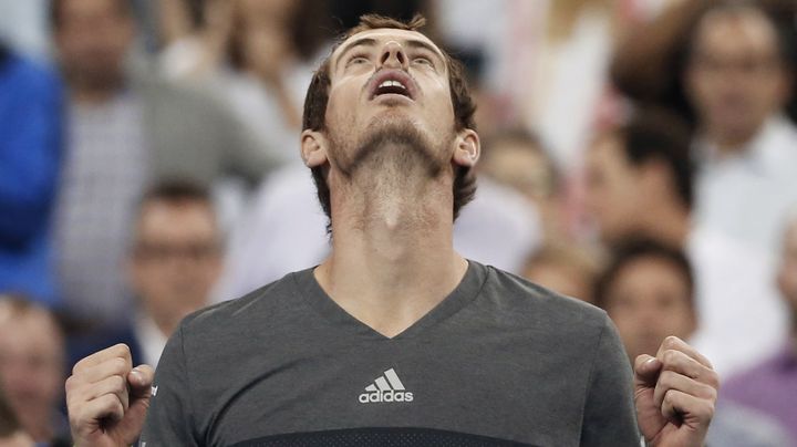 Le tennisman britannique Andy Murray &agrave; l'US Open, le 28 ao&ucirc;t 2014, &agrave; New York (Etats-Unis). (SHANNON STAPLETON / REUTERS)