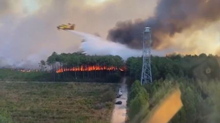 Incendie en Gironde :&nbsp;le point sur la situation suite à un nouveau départ de feu (France 3)