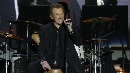 Johnny Hallyday à NImes, le 22 juin 2017
 (PHOTOPQR/LE PARISIEN/MAXPPP)