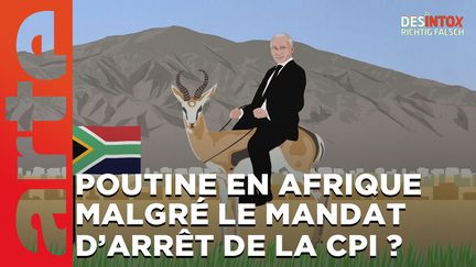 Désintox. Non, Poutine n'était pas en Afrique ces derniers jours. (ARTE/2P2L)