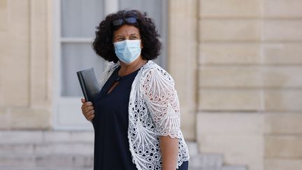 La ministre de l'Enseignement supérieur,&nbsp;à Paris, le 19 juillet 2021. (LUDOVIC MARIN / AFP)