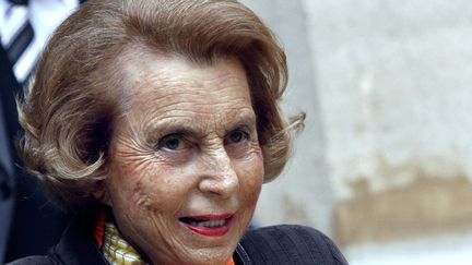 Liliane Bettencourt &agrave; l'Institut de France le 12 octobre 2011. (FRANCOIS GUILLOT / AFP)