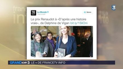 Le Renaudot à Delphine de Vigan