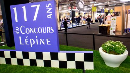 L'entrée du Concours Lépine, à la Foire de Paris, le 27 avril. (MAXPPP)