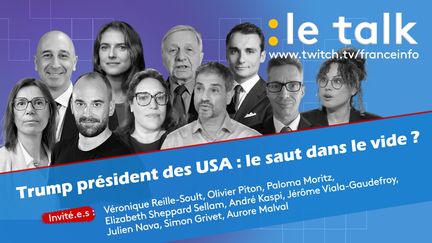 Le candidat républicain est devenu mercredi le 47e président des Etats-Unis, après sa victoire dans l'Etat du Wisconsin qui lui offre au déjà 277 grands électeurs, soit plus que la majorité requise. (STEPHANIE BERLU / RADIO FRANCE)