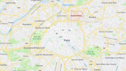 Les faits se sont produits dans l'appartement familial situé dans le quartier des "Quatre-Chemins" à Aubervilliers (Seine-Saint-Denis). (GOOGLE MAPS)