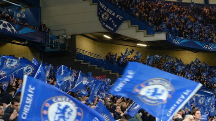 Les supporteurs de Chelsea (GLYN KIRK / AFP)