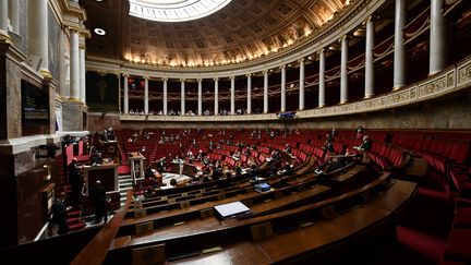 L'Assemblée nationale, le 25 septembre 2019 à Paris. (PHILIPPE LOPEZ / AFP)