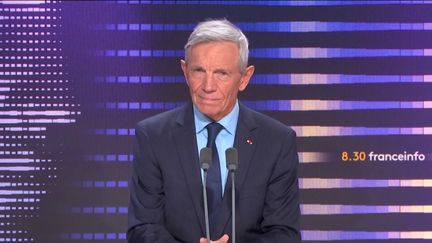 Le général Jean-Paul Paloméros, invité du 8h30 franceinfo du lundi 30 octobre 2023 (FRANCEINFO/RADIOFRANCE)