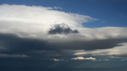 "Akumulasi curah hujan sekitar 30 hingga 60 milimeter di sektor yang paling terkena dampak" telah direkam oleh Météo-France di Haute-Corse sejak Selasa 17 September. (HYAINTH SAMBRONI/BIOSPHOTO)