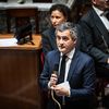 Le ministre de l'Intérieur, Gérald Darmanin, le 2 novembre 2023, à l'Assemblée nationale. (XOSE BOUZAS / AFP)