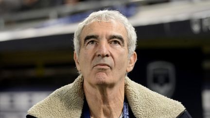 Raymond Domenech au stade Matmut-Atlantique à Bordeaux (Gironde), le 2&nbsp;février 2020. (NICOLAS TUCAT / AFP)