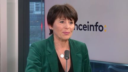 Christel Bories, PDG d'Eramet, le 28 février 2023. (FRANCEINFO / RADIO FRANCE)