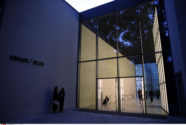 Le musée Giorgio Armani à Milan, vue extérieure
 (Luca Bruno/AP/SIPA)