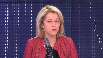 Barbara Pompili, ministre de la Transition écologique, était l'invitée de franceinfo vendredi 7 mai 2021. (FRANCEINFO / RADIO FRANCE)