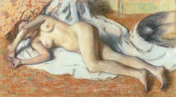 "Femme nue couch&eacute;e", 1886-1888. Mus&eacute;e d&rsquo;Orsay, Paris. (RMN (MUSÉE D’ORSAY) / HERVÉ LEWANDOWSKI)