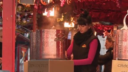 Marché de Noël à Angers (Maine-et-Loire).&nbsp; (FRANCE 2)