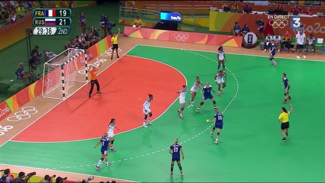 JO 2016/handball : l'équipe de France, battue par la Russie, médaillée d'argent