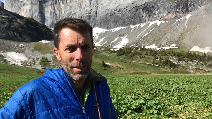 Bruno Pezet, guide et gardien du refuge d'Anterne.&nbsp; (JEROME VAL / RADIO FRANCE)