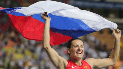 La perchiste russe Yelena Isinbaeva