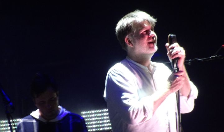 James Murphy au sommet de son art samedi 4 juin à We Love Green 2016.
 (Laure Narlian / Culturebox)